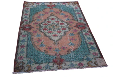 Vintage vloerkleed nr.108501 202cm x 114cm