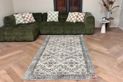 Vintage vloerkleed 127292 238cm x 129cm