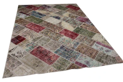 patchwork vloerkleed diverse kleuren nr.19200 290cm x 200cm