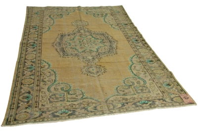 vintage vloerkleed teracotta 282cm x 178cm