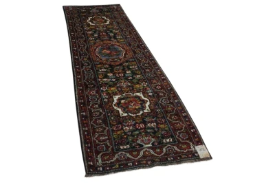 Antieke loper nr.98471 395cm x 124cm