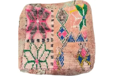 Marokkaanse Poef nr.94001 60cm x 60cm x 25cm Verwacht midden december