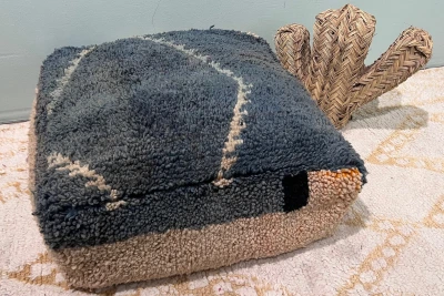 Marokkaanse Poef nr.94034 60cm x 60cm x 25cm incl. vulling