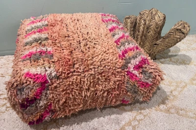 Marokkanischer Pouf Nr. 47027 60cm x 60cm x 25cm inkl. Füllung