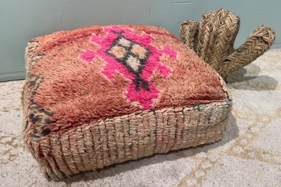 Marokkanischer Pouf Nr. 47037 60cm x 60cm x 25cm inkl. Füllung