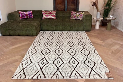 Handgeknoopt vloerkleed 48934 278cm x 175cm