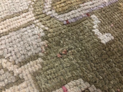 Vintage vloerkleed nr.56250 225cm x 127cm (kleed heeft een klein gaatje, zie foto's)