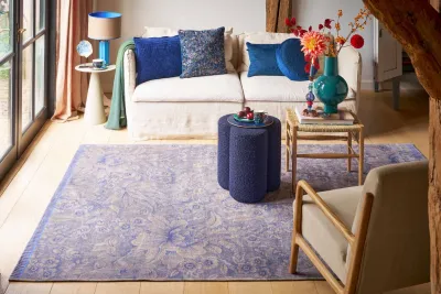 Sale vintage look vloerkleed 275cm x 185cm showroom model