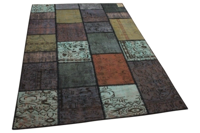patchwork vloerkleed diverse kleuren nr.35465 232cm x 162cm
