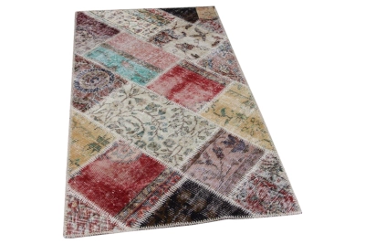 patchwork vloerkleed diverse kleuren nr.36202 82cm x 152cm