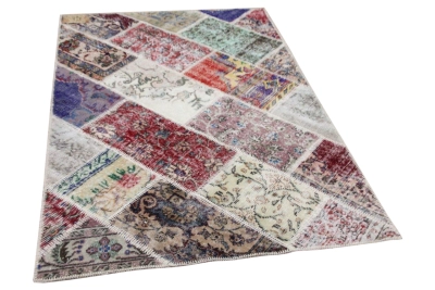 patchwork vloerkleed diverse kleuren nr.36219 183cm x 121cm