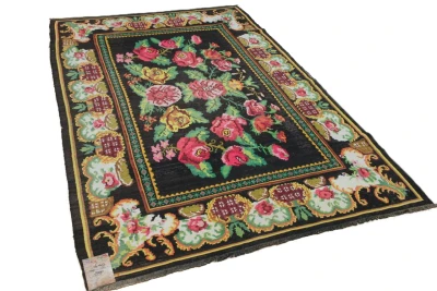 Rozenkelim authentiek, handgeweven in Moldavië 16140 260cm x 166cm