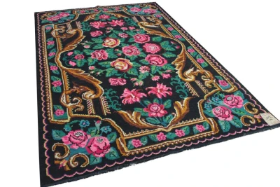 Rozenkelim authentiek, handgeweven in Moldavië 19381 290cm x 184cm