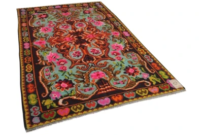 Rozenkelim authentiek, handgeweven in Moldavië 29029 281cm x 180cm