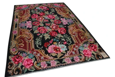 Rozenkelim authentiek, handgeweven in Moldavië 51051 310cm x 198cm