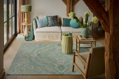 Sale vintage look vloerkleed 275cm x 185cm showroom model