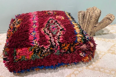 Marokkaanse Poef nr.94045 60cm x 60cm x 25cm incl. vulling