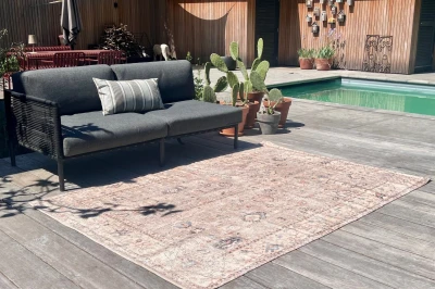 Outdoor-Teppich Rozenkelim 4065 aus PET-Flaschen