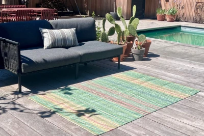 Outdoor-Teppich Ashanti by Pip Grün (Lieferbar im Juli)