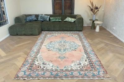 Vintage vloerkleed 47613 315cm x 192cm