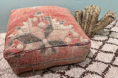 Marokkaanse Poef nr.55171 60cm x 60cm x 25cm