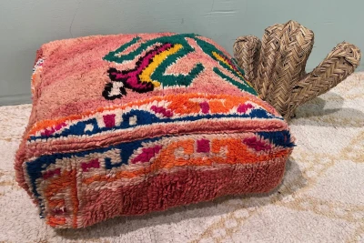 Marokkanischer Pouf Nr. 47002 60cm x 60cm x 25cm inkl. Füllung