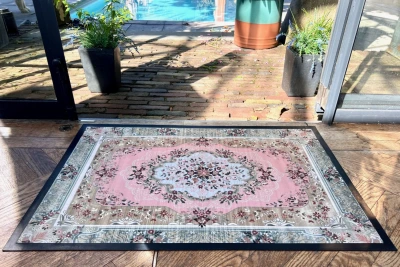 Deurmat 9680 (verkrijgbaar in twee maten) print op rubber