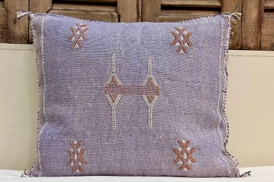 Sabra Kussen uit Marokko paars 45cm x 45cm incl vulling nr.94022