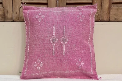 Sabra Kussen uit Marokko roze 45cm x 45cm incl vulling nr.64065