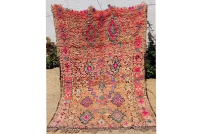 VERKOCHT berber vloerkleed 17124 300cm x 185cm leverbaar half juni 2025