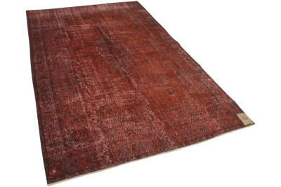 Vintage vloerkleed rood, bruin 7152 302cm x 189cm