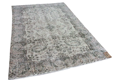 Vintage vloerkleed beige nr.10590 259cm x 171cm 