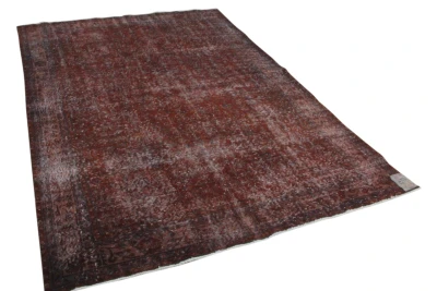 vintage vloerkleed bruin 308cm x 204cm