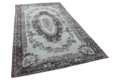 Vintage vloerkleed 25666 340cm x 195cm