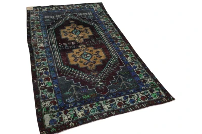 Vintage vloerkleed divers nr:31513 260cm x 134cm