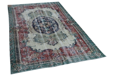 Vintage vloerkleed divers nr:34809 263cm x 167cm