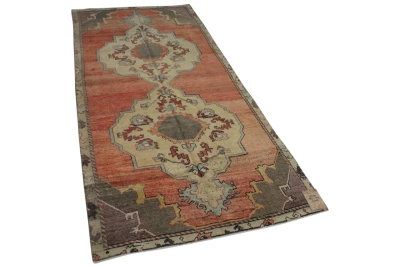 Vintage vloerkleed 55400 295cm x 137cm