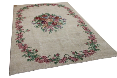 Vintage vloerkleed diverse kleuren 6214 310cm x 192cm