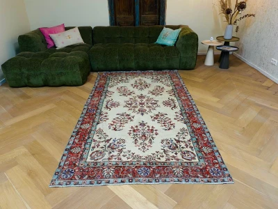 Vintage vloerkleed nr.13081 263cm x 146cm  