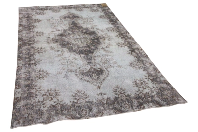 Vintage vloerkleed groen 14595 267cm x 162cm