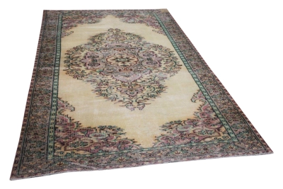 Vintage vloerkleed diverse kleuren 15928 293cm x 177cm