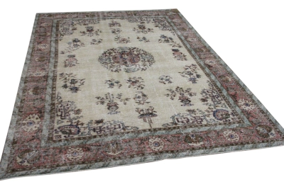 Vintage vloerkleed diverse kleuren 33527 301cm x 207cm