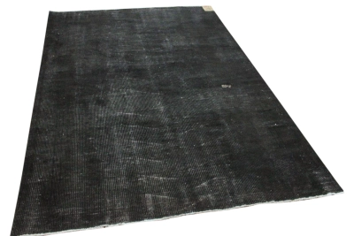 Vintage vloerkleed zwart 34251 265cm x 172cm