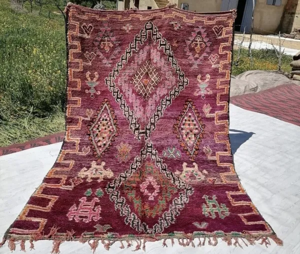 VERKOCHT berber vloerkleed 17123 319cm x 200cm leverbaar half juni 2025