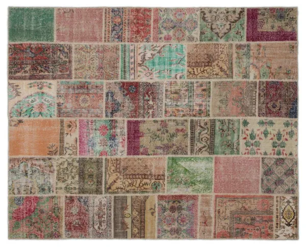 patchwork vloerkleed diverse kleuren nr.20520 306cm x 246cm