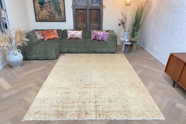 Vintage Perzisch vloerkleed 64521 300cm x 215cm