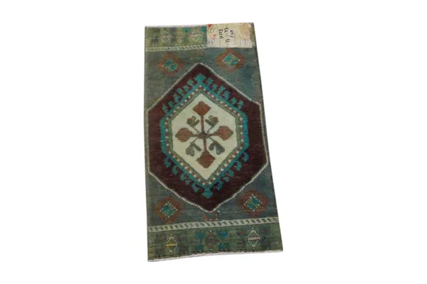 Vintage vloerkleed 71223 77cm x 37cm