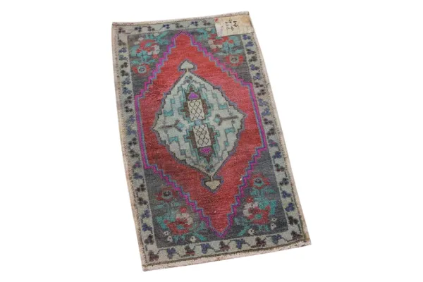 Vintage vloerkleed 71239 100cm x 57cm