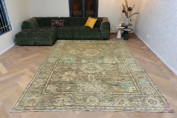 Handgeknoopt vloerkleed uit Afghanistan 17167 339cm x 253cm