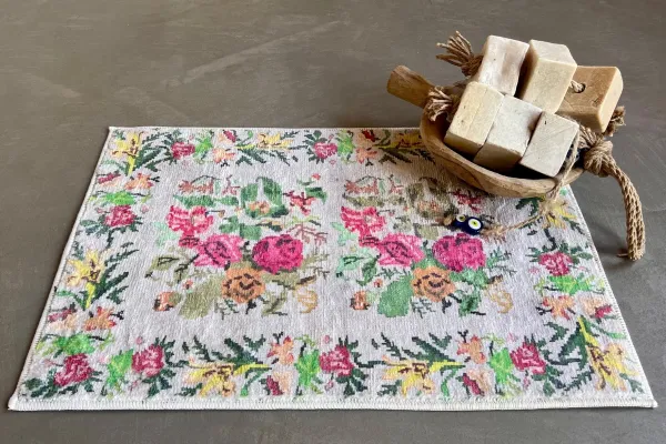 SALE Badmat rozenkelim 3241 (60cm x 40cm)  